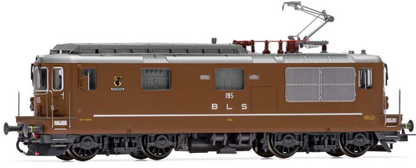 Rivarossi HR2814S - Swiss Electric locomotive Re 4/4 195 Unterseen of the BLS (DCC Sound Decoder)