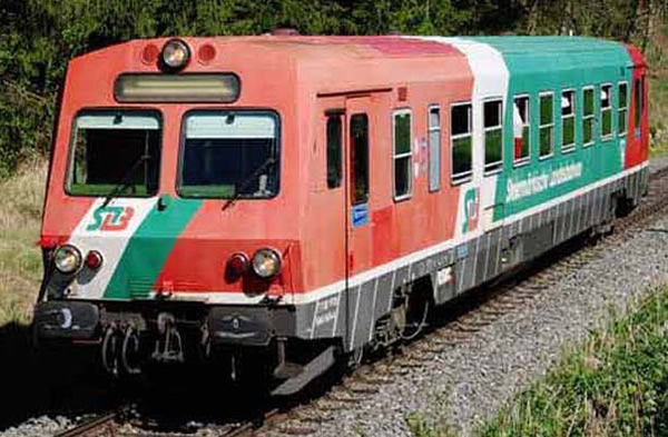Rivarossi HR2850S - Italian Diesel railcar class 5047 Steiermärkische Landesbahn (DCC Sound Decoder)