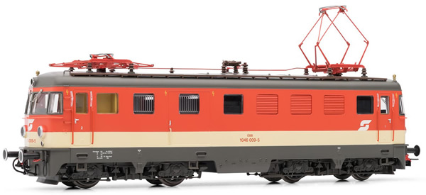Rivarossi HR2854S - Austrian Electric locomotive 1046 009-5 Valousek of the OBB (DCC Sound Decoder)