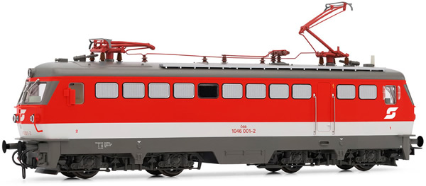 Rivarossi HR2856S - Austrian Electric locomotive class 1046 001-2 of the OBB (DCC Sound Decoder)