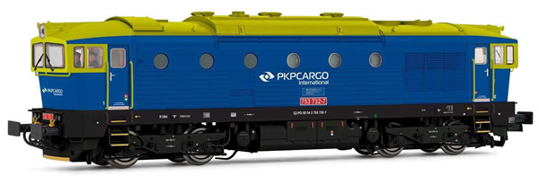 Rivarossi HR2864S - Polish Diesel locomotive class D753.7 of the PKP Cargo (DCC Sound Decoder)