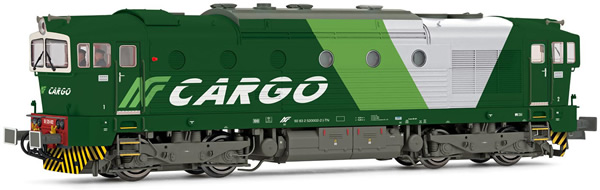 Rivarossi HR2865S - Italian Diesel locomotive DE 520 of the NordCargo (DCC Sound Decoder)