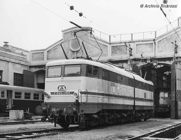 Rivarossi HR2867S - Italian Electric locomotive E.646 2nd series of the FS (DCC Sound Decoder)
