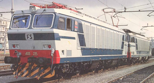 Rivarossi HR2875 - Italian 2pc Electric locomotive E.633 200 Set of the FS