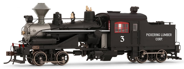Rivarossi HR2881S - USA Heisler Steam locomotive Pickering Lumber Corp. no. 3(DCC Sound Decoder)