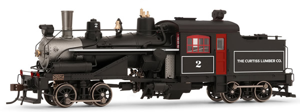 Rivarossi HR2882 - USA Heisler Steam locomotive  The Curtis Lumber Co. no. 2