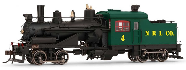 Rivarossi HR2883 - USA Heisler Steam locomotive Northern Redwood Lumber Company no.4