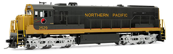 Rivarossi HR2886S - USA Locomotive U 25c Phase II, running number #2 of the Northern Pacific (DCC Sound Decoder)