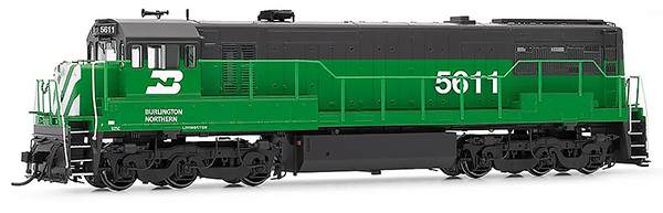 Rivarossi HR2887S - USA Locomotive U 25c Phase II, running number #1 of the Burlington Northern (DCC Sound Decoder)