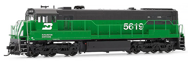 Rivarossi HR2888S - USA Locomotive U 25c Phase II, running number #2 of the Burlington Northern (DCC Sound Decoder)