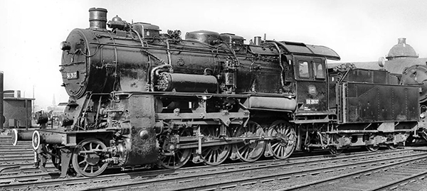 Rivarossi HR2889 - German Steam Locomotive class 56.20, 3-dome of the DB