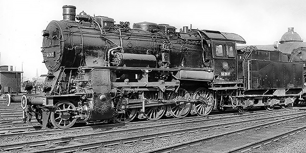 Rivarossi HR2889ACS - German Steam Locomotive class 56.20, 3-dome of the DB (Sound)