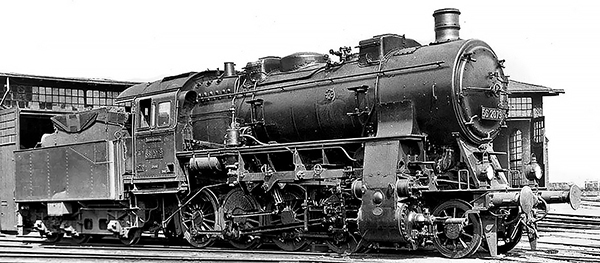 Rivarossi HR2891ACS - German Steam Locomotive class 56.20, 3-dome of the DRG (Sound)