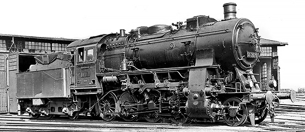 Rivarossi HR2891S - German Steam Locomotive class 56.20, 3-dome of the DRG DCC Sound Decoder)