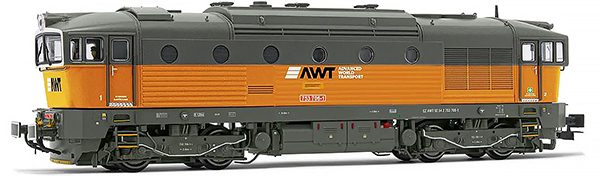 Rivarossi HR2928S - Polish Diesel Locomotive D 753.7 of the AWT (Sound)