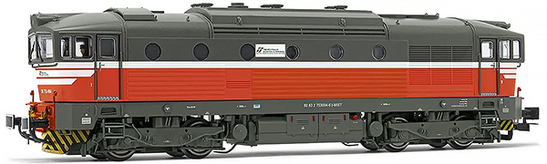 Rivarossi HR2930 - Italian Diesel Locomotive D 753.7 of the Mercitalia Shunting &  Terminal