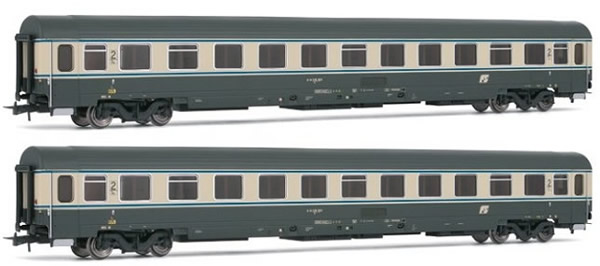 Rivarossi HR4188 - Set x 2 coaches UIC-Z1 type 2nd class