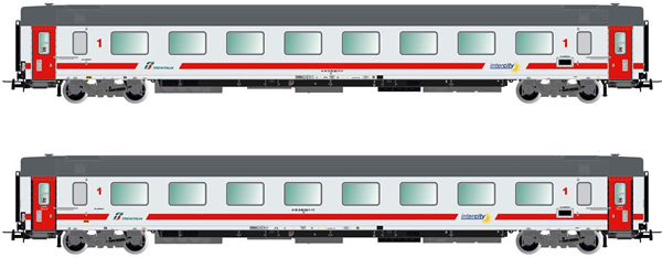 Rivarossi HR4315 - 2pc Passenger Coache Set Gran Confort ‘85 “Progetto 901”