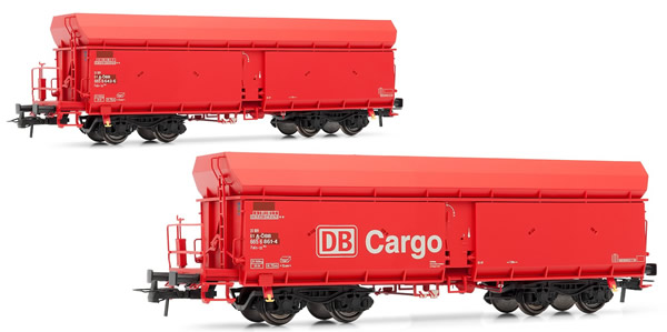 Rivarossi HR6328 - German 3-unit hopper car set type Fals164 of the DR; leased by the ÖBB