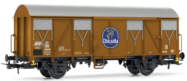 Rivarossi HR6394 - Closed Wagon Chiguita Banana transport