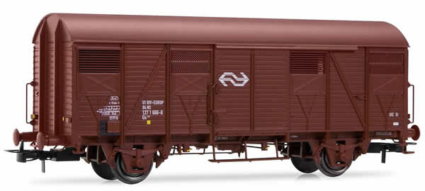 Rivarossi HR6416 - Closed wagon Gs, brown livery