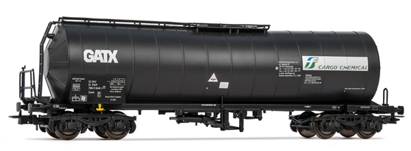 Rivarossi HR6460P - 4-axle tank wagon FS Cargo Chemical