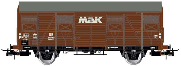 Rivarossi HR6480 - 2-axle covered wagon type Gs, MAK