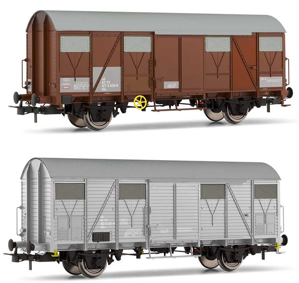 Rivarossi HR6508 -  2-unit set of service wagons