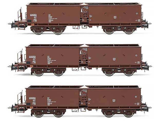 Rivarossi HR6521 - 3 self-discharging wagons Fal-zz