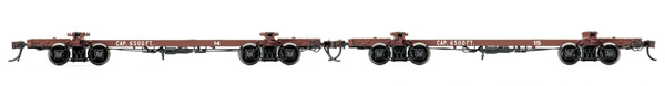 Rivarossi HR6541 - 2-unit pack log cars The Curtis Lumber Co. no. 14 and 15