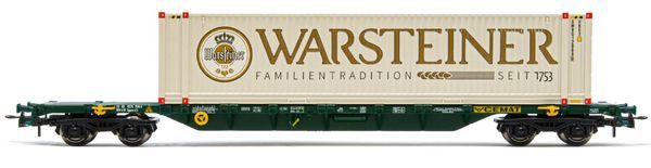 Rivarossi HR6578 - 4-axle container wagon Sgnss with 45 container Warstein