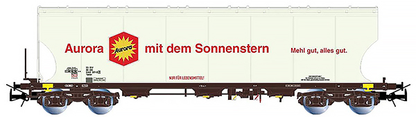 Rivarossi HR6625 - German Container Car Aurora of the DB AG