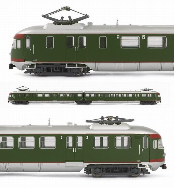 Kust tragedie Lam Rivarossi 2208 - NS, EMU type MAT 46 in olivegreen livery (NS 108)