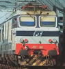 Italian Electric locomotive class E.652 004 of the FS