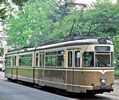 Tram, DUEWAG GT8, Dortmund, brown/beige livery