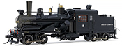 American Steam Locomotive Heisler of the Coos Bay Lumber Co.
