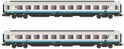 2pc 2nd Class Passenger coaches type UIC-Z