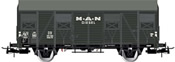 2-axle covered wagon type Gs, MAN
