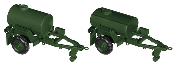 Roco 05163 - Two water-tank trailer M108A1/M149A1