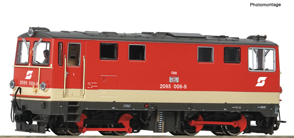 Roco 33298 - Austrian Diesel locomotive 2095 006-9 of the ÖBB