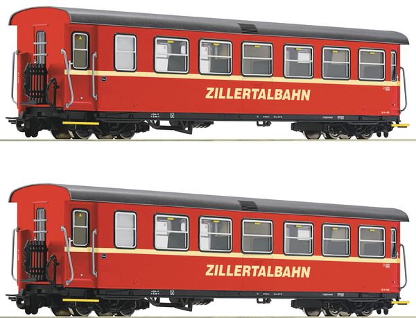 Roco 34049 - 2 piece set: Narrow-gauge coach, Zillertalbahn