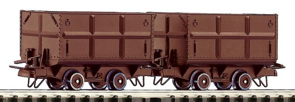 Roco 34499 HOe 1:87 mine side tipping wagons 2 piece set 009 9mm gauge NEW BOXED 
