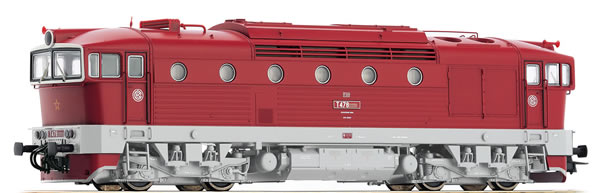 Roco 36269 - Czechoslovakian Diesel Locomotive Class T 478.4 of the CSD - Sound