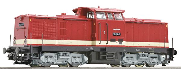 Roco 36339 - German Diesel locomotive class 110 of the DR (Sound)