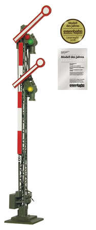 Roco 40606 - German Semaphore Home Signal with Dual Coupled Arms of the DB