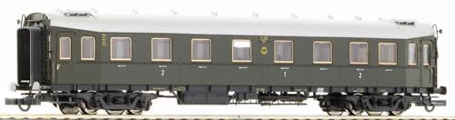 Roco 45444 - Express Train Wagon 1/2 and 3rd Class