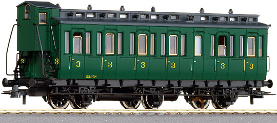 Roco 45536 - 3 class compartment coach
