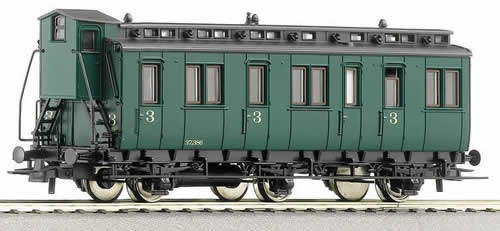 Roco 45657 - 3rd class compartment car, SNCB
