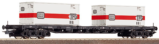 Roco 47689 - Flat Car w. 2 DB Containers