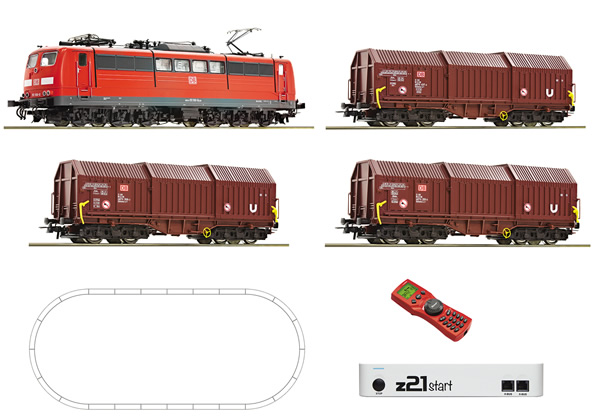 Roco 51293 - German Digital Starter Set z21 with Electric Locomotive BR 151 and Goods Train of the DB-AG